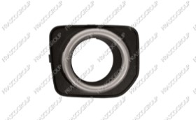 GRILLE DROITE NOIRE STRUCTURE' DE PARE-CHOCS-AVEC SIEGE ANTIBROUILLARD-AVEC CADRE ARGENTE