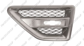 GRILLE ARGENTE DE AILE AVANT GAUCHE