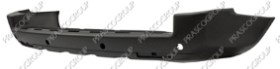 PARE-CHOCS ARRIERE A PEINDRE AVEC TROUS RADAR+SUPPORTS CAPTEURS