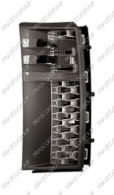 GRILLE ARGENTE/GRISE FONCE/CHROMEE DE AILE AVANT DROITE - MOD. HSE