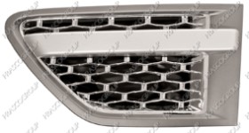 GRILLE GRIS FONCE/CHROMEE DE AILE AVANT GAUCHE - MOD. AUTOBIOGRAPHY SPORT