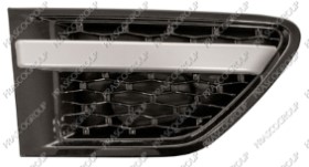 GRILLE NOIRE BRILLANTE/ARGENTE DE AILE AVANT DROITE - MOD. SUPERCHARGED - AUTOBIOGRAPHY SPORT BLACK PACK