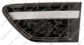 GRILLE NOIRE BRILLANTE/ARGENTE DE AILE AVANT GAUCHE- MOD. SUPERCHARGED - AUTOBIOGRAPHY SPORT BLACK PACK