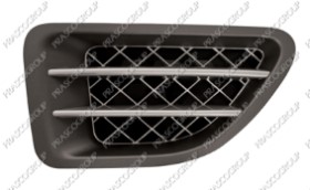 GRILLE GRIS FONCE/ARGENTE D'AILE AVANT DROITE MOD. SUPERCHARGED