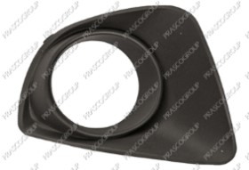 GRILLE DROITE SURFACE GRUANULEUESE DE PARE-CHOCS-NOIRE AVEC SIEGES ANTIBROUILLARD MOD. &gt;2010