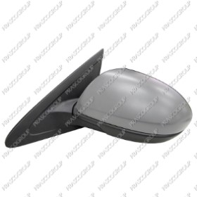 RETROVISEUR GAUCHE ELECTRIQUE AVEC APPRET-RABATTABLE-CONVEXE/CHROME'