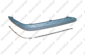 BANDEAU DROIT DE PARE-CHOCS AVANT AVEC APPRET-AVEC PROFIL CHROME' MOD. AVANTGARD