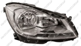 PHARE DROIT H7+H7 ELECTRIQUE AVEC MOTEUR-CHROME'