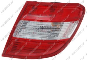 FEU D'AILE ARRIERE DROIT SANS PORTE LAMPE MOD. BLANC/ROUGE MOD. BREAK CLASSIC/ELEGANCE/EXECUTIVE