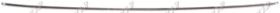 PROFIL CHROME' CENTRALE PARE-CHOCS ARRIERE - MOD. BERLINE AVANTGARDE/ELEGANCE