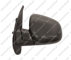 RETROVISEUR GAUCHE ELECTRIQUE-NOIR-CHAUFFANT-ASPHERIQUE/CHROME'
