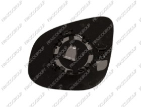 VERRE DE RETROVISEUR DROIT-ASPHERIQUE-CHROME'