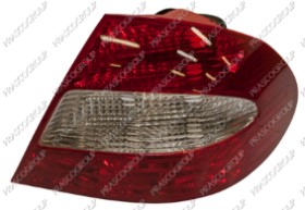 FEU D'AILE ARRIERE DROIT SANS PORTE LAMPE ROUGE/BLANC MOD. 05 &gt;