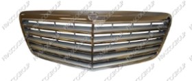 GRILLE CALANDRE COMPLETE GRIS/ARGENT MOD. ELEGANCE