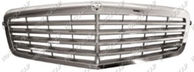 GRILLE CALANDRE COMPLETE CHROMEE-INTERIEUR ARGENT MOD. AVANTGARD