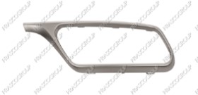 BANDEAU DROIT DE PARE-CHOCS ARRIERE PEINTE ARGENT - MOD. E63 AMG