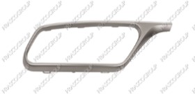 BANDEAU DROIT DE PARE-CHOCS ARRIERE PEINTE ARGENT - MOD. E63 AMG
