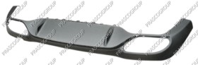 SPOILER DE PARE-CHOCS ARRIERE NOIRE STRUCTURE'-AVEC TROUS PROFIL-MOD. 4 PORTES AMG