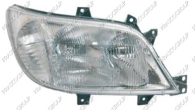 PHARE DROIT H7+H1 ELECTRIQUE SANS MOTEUR MOD. &gt; 07/02