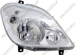 PHARE DROIT H7+H7+H7 ELECTRIQUE AVEC MOTEUR