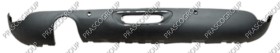 SPOILER DE PARE-CHOCS ARRIERE NOIRE STRUCTURE'-AVEC TROUS LAVEPHARES+SUPPORTS CAPTEURS MOD. 5 PORTES