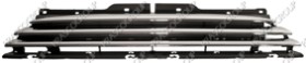 GRILLE CALANDRE NOIRE AVEC MOULURE CHROMEE' MOD. ESSENCE