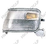 FEU AVANT GAUCHE BLANC-AVEC PORTE LAMPE