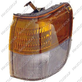 FEU AVANT GAUCHE BLANC/ORANGE-AVEC PORTE LAMPE