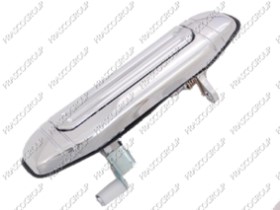 POIGNEE EXTERIEURE AVANT GAUCHE-CHROME'-AVEC BOULON