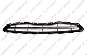 GRILLE CALANDRE PEINTE EN GRIS AVEC MOULURES CHROMEES MOD. ACENTA/TEKNA