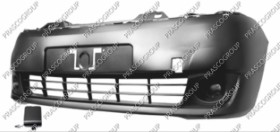 PARE-CHOCS AVANT NOIR STRUCTURE'-AVEC ENPREINTES ANTIBROUILLARD-AVEC CACHE CROCHET