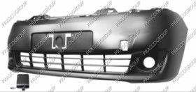 PARE-CHOCS AVANT NOIR STRUCTURE'-AVEC SIEGES ANTIBROUILLARD ET CACHE CROCHET