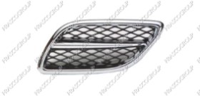 GRILLE CALANDRE GAUCHE CHROMEE/NOIR