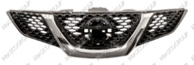GRILLE CALANDRE NOIRE BRILLANT AVEC MOULURE CHROMEE'