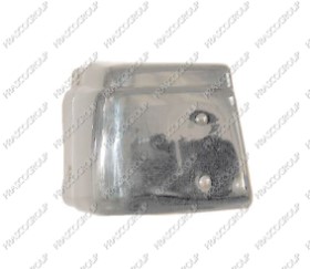 EMBOUT DROIT DE PARE-CHOCS AVANT CHROME'  MOD. 93-97