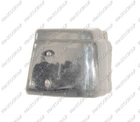 EMBOUT GAUCHE DE PARE-CHOCS AVANT CHROME' MOD.93-97