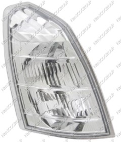 FEU AVANT DROIT BLANC SANS PORTE LAMPE