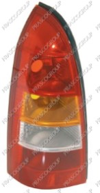 FEU D'AILE ARRIERE GAUCHE SANS PORTE LAMPE ORANGE/BLANC MOD. BREAK