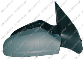 RETROVISEUR DROIT ELECTRIQUE-CHAUFFANT-AVEC APPRET-CONVEXE/CHROME'