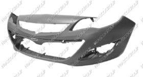 PARE-CHOCS AVANT AVEC APPRET-AVEC TROUS RADAR+SUPPORTS CAPTEURS-AVEC ENPREINTES LAVEPHARES+AIDE STATIONNEMENT