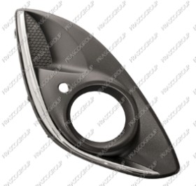 GRILLE DROIT PARE-CHOCS AVANT AVEC MOULURE CHROMEE-AVEC SIEGES ANTIBROUILLARD