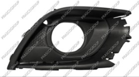 GRILLE DROITE SURFACE GRUANULEUESE DE PARE-CHOCS-NOIRE AVEC SIEGES ANTIBROUILLARD