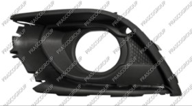 GRILLE GAUCHE STRUCTUREE' DE PARE-CHOCS-NOIRE AVEC SIEGES ANTIBROUILLARD