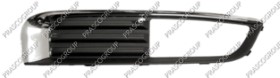 GRILLE DROITE NOIRE DE PARE-CHOCS-AVEC SIEGES ANTIBROUILLARD-AVEC MOULURE CHROMEE