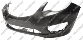 PARE-CHOCS AVANT NOIR-SURFACE LISSE PRET A PEINDRE