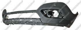PARE-CHOCS AVANT INFERIEUR NOIR STRUCTURE'-AVEC RADAR+SUPPORTS CAPTEUR