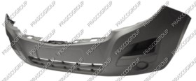 PARE-CHOCS AVANT NOIR STRUCTURE'-AVEC ENPREINTES ANTIBROUILLARD-AVEC CACHE CROCHET