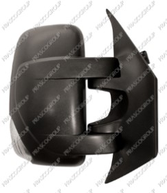 RETROVISEUR DROIT ELECTRIQUE-NOIR-CHAUFFANT-AVEC SONDE-AVEC FEU REPETITEUR-CONVEXE