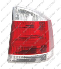 FEU D'AILE ARRIERE DROIT SANS PORTE LAMPE BLANC/ROUGE/BLANC MOD. 4/5 PORTES
