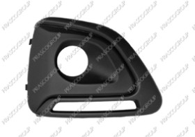 GRILLE DROITE NOIRE DE PARE-CHOCS-AVEC SIEGES ANTIBROUILLARD ET FEU DE JOUR-LED